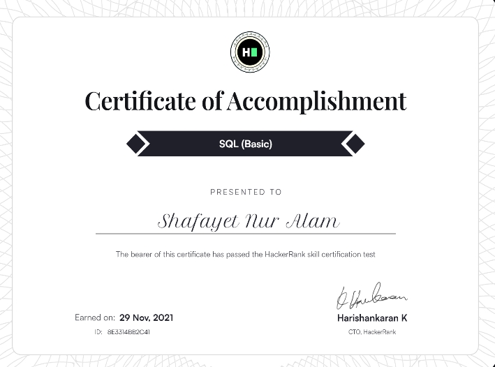 JavaScript (Basic) Certificate